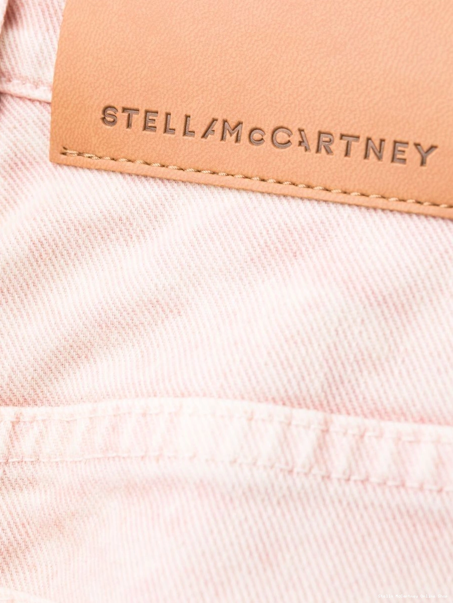 Cheap Stella Women jeans McCartney logo-tape wide 0727